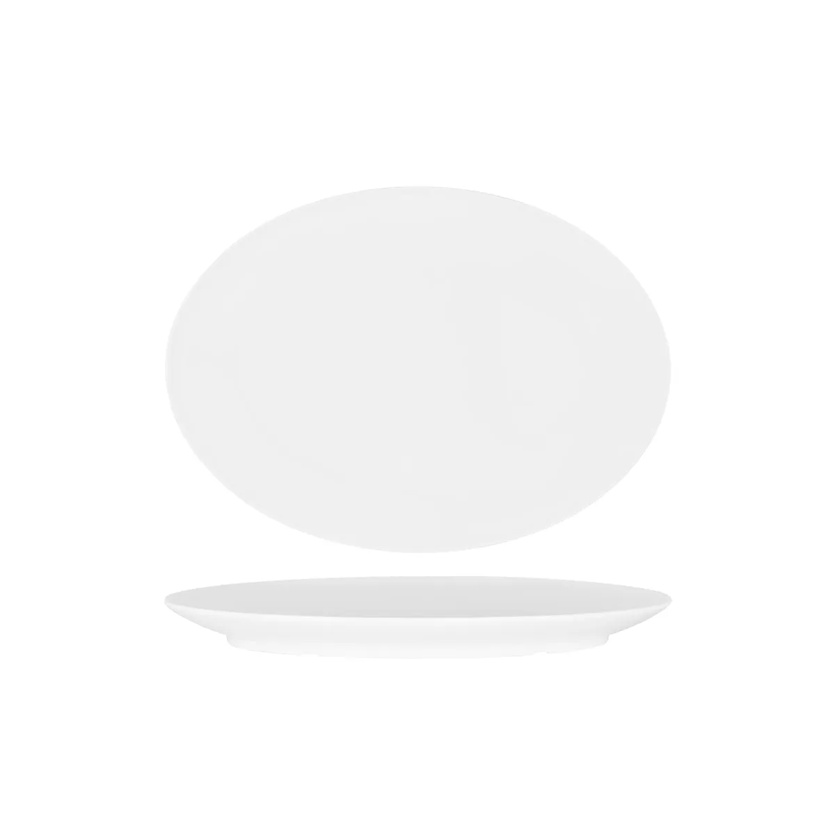 SUPERWARE OVAL PLATTER 300mm COUPE WHITE (*49656*) = PACK OF 12 X EACHES