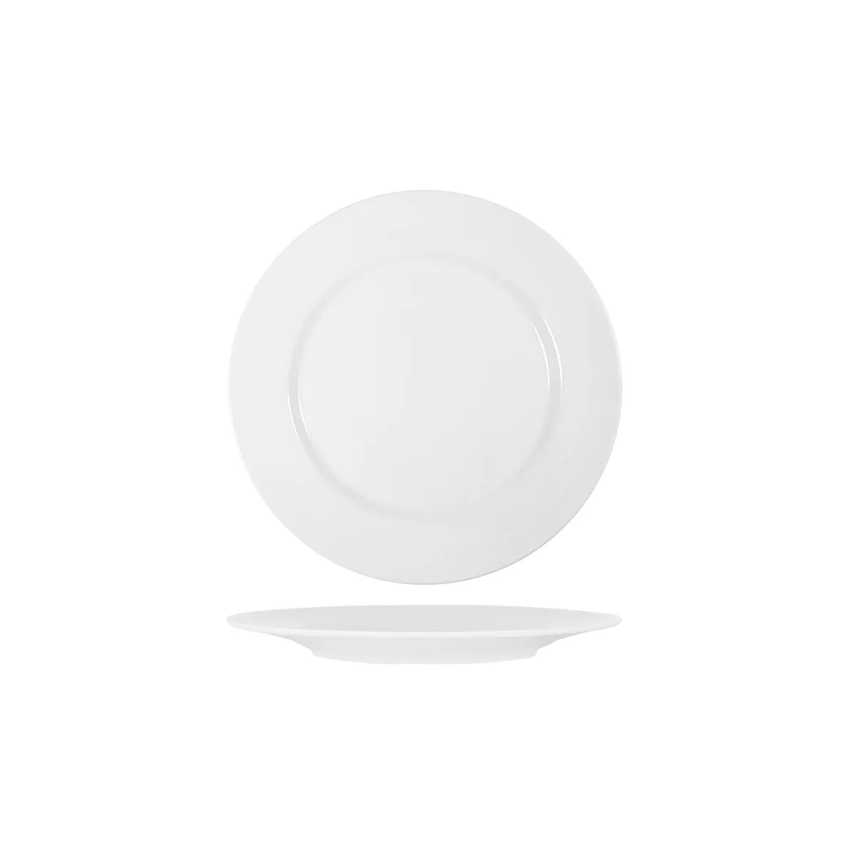 SUPERWARE ROUND PLATE RAISED RIM 165mm (20101) (*49098*) = PACK OF 12 X EACHES
