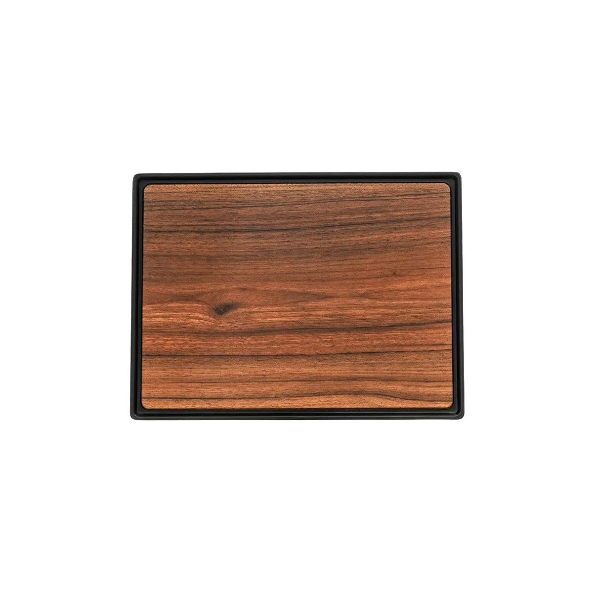 ZICCO MELAMINE CONTEMPO RECT ANTI-SLIP TRAY DARK350x260x15mm (*46623*) = PACK OF 6 X EACHES