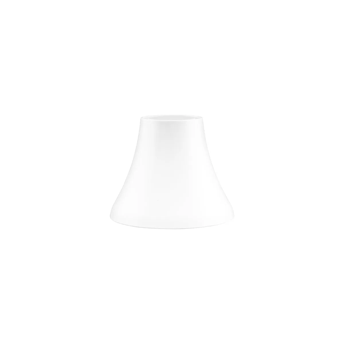 ZICCO MELAMINE ECHO PEDESTAL STAND/BOWL WHITE 164x120mm (*46529*) = PACK OF 6 X EACHES