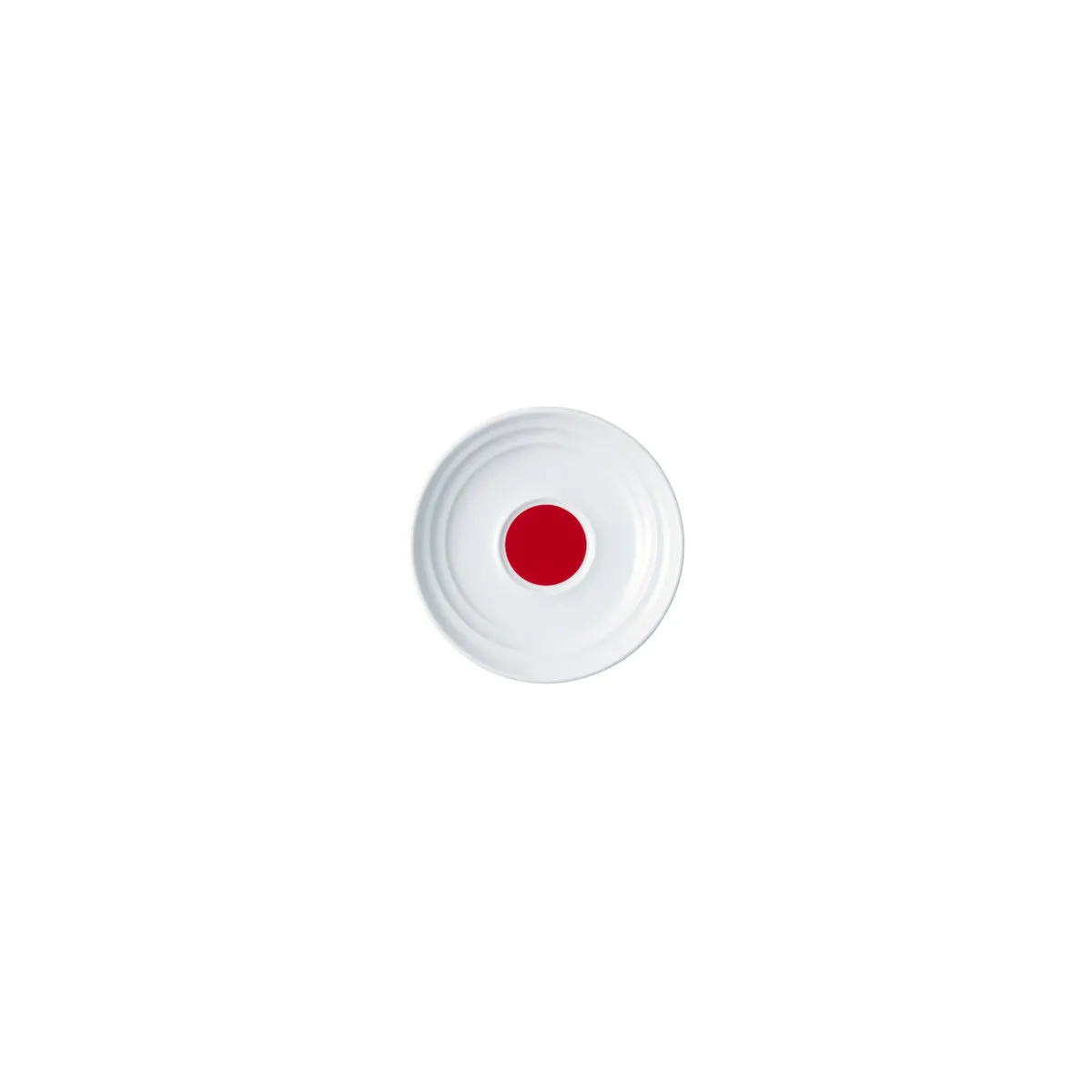 MAXADURA RESONATE- SAUCER 165mm INNER WELL RED (*RPM9518RED*) = PACK OF 4 X EACHES