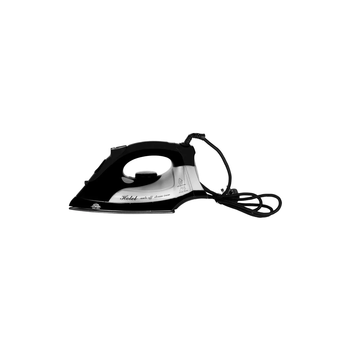 NOBLE & PRICE STEAM IRON BLK ADJTEMP/SELFCLEAN/AUTOOFF 1600W (*9000-16*) = 1 X EACH