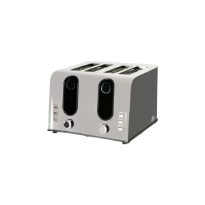 NOBLE & PRICE ELECTRIC TOASTER LUXURY 4 SLICE S/S 1600w (*9000-06*) = 1 X EACH