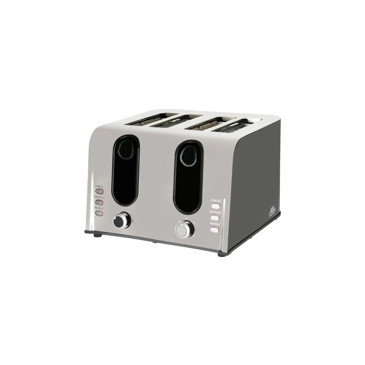 NOBLE & PRICE ELECTRIC TOASTER LUXURY 4 SLICE S/S 1600w (*9000-06*) = 1 X EACH
