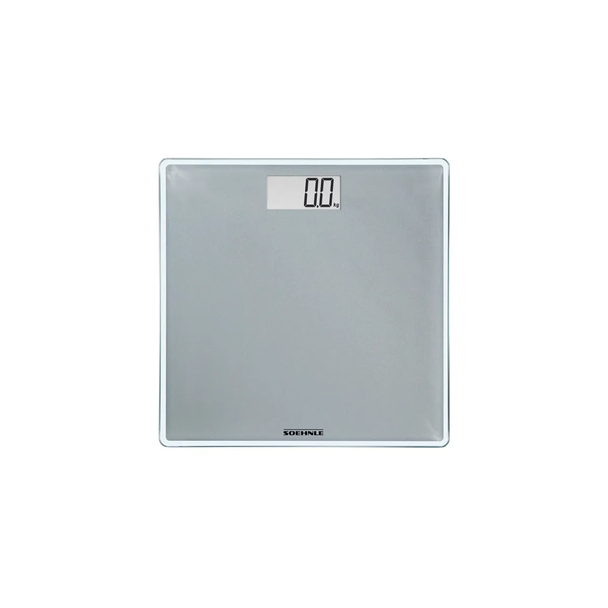 SOEHNLE STYLE SENSE COMPACT 300 DIGI BATH SCALE SILVER 180kg (*S63852*) = PACK OF 4 X EACHES