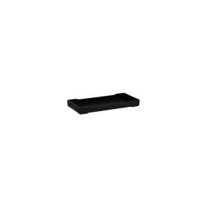NOBLE & PRICE INROOM AMENITIES TRAY PP BLACK 205x105x20mm (*9000-100*) = PACK OF 10 X EACHES