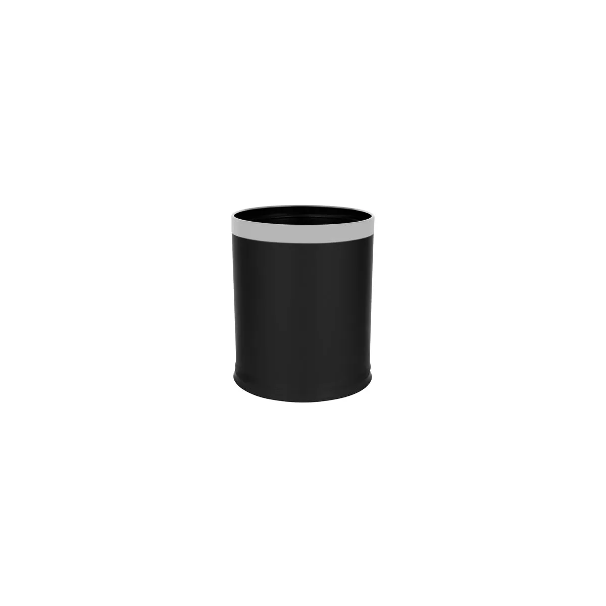 NOBLE & PRICE ROUND BLACK BIN w/SS FRAME 9.8lt, 235x275mm (*9000-04*) = 1 X EACH
