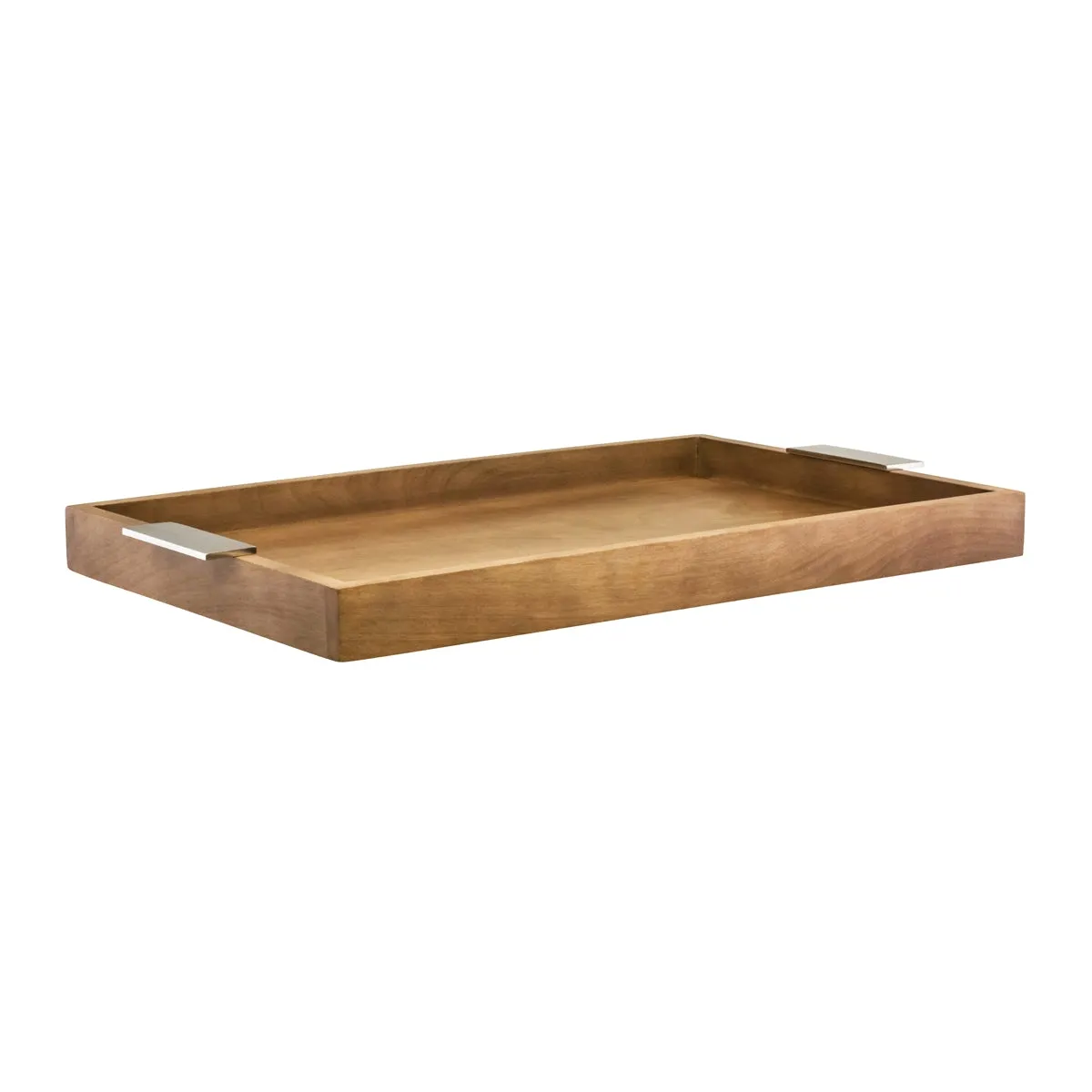 CHEF INOX TRAY RM SERVICE ALUM HDL 620x400x50mm LT MANGOWOOD (*04503*) = 1 X EACH