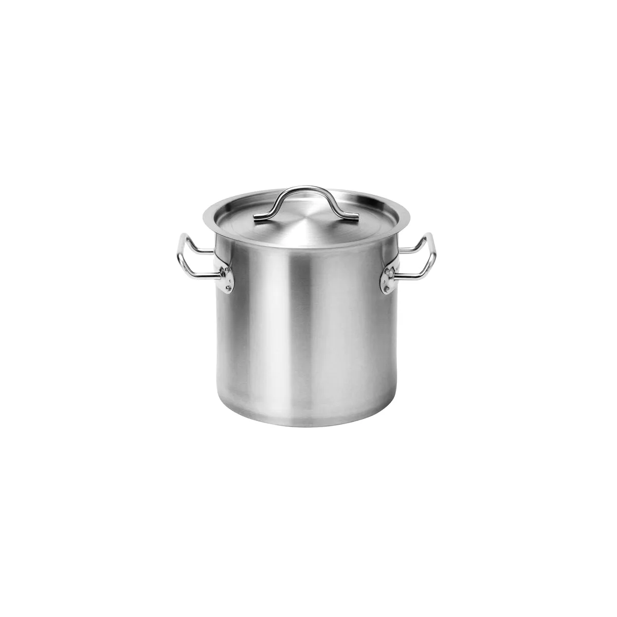 FORCE STOCK POT w/LID 200x200mm SS TRI-PLY 6lt (*73502*) = 1 X EACH