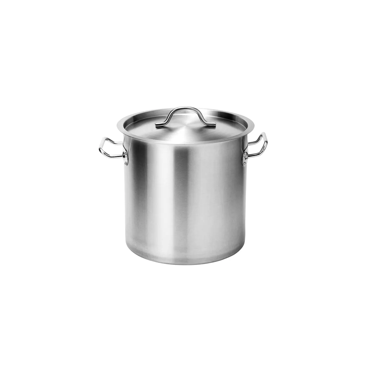 FORCE STOCK POT w/LID 250x250mm SS TRI-PLY 12lt (*73503*) = 1 X EACH