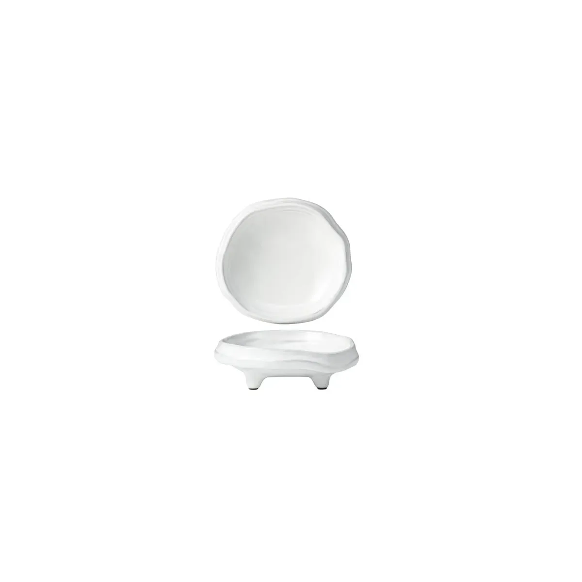 TABLEKRAFT FUSION FOOTED BOWL 135x35mm WHITE (*902220*) = PACK OF 5 X EACHES