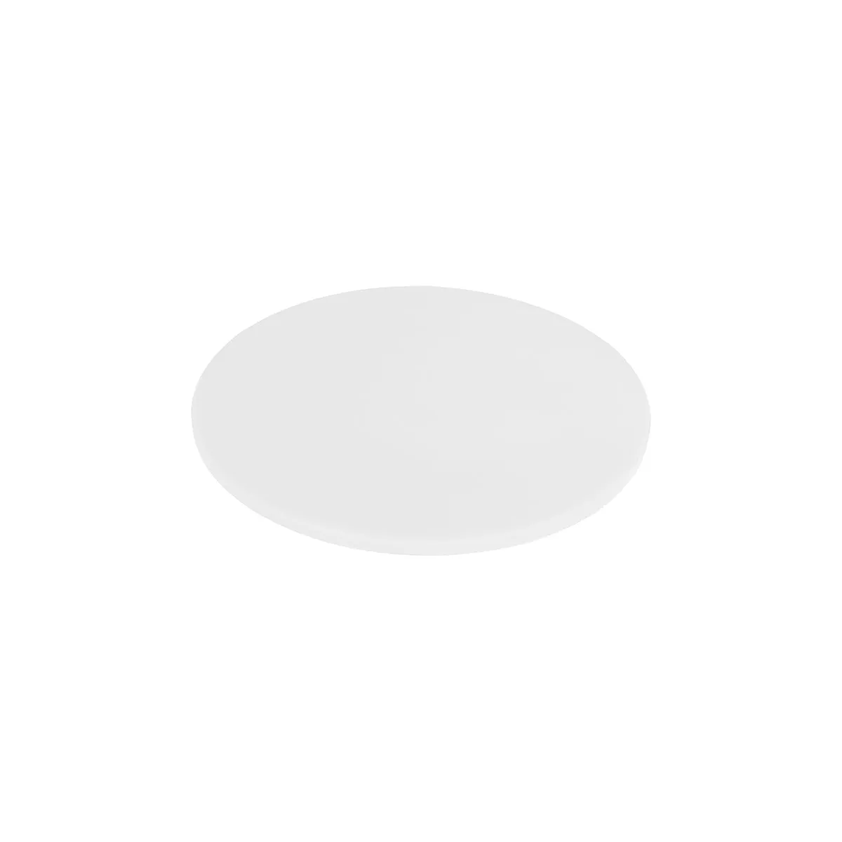 CHEF INOX ROUND CUTTING BOARD PE 350x13mm WHITE (*44392-WH*) = PACK OF 6 X EACHES