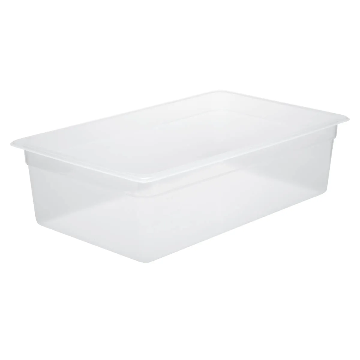 CHEF INOX GN STORAGE CONTAINER-POLYPROP GN 1/1 x 100mm CLEAR (*CPP-11100*) =  1 X EACH