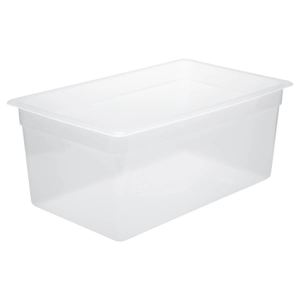CHEF INOX GN STORAGE CONTAINER-POLYPROP GN 1/1 x 65mm CLEAR (*CPP-11065*) =  1 X EACH