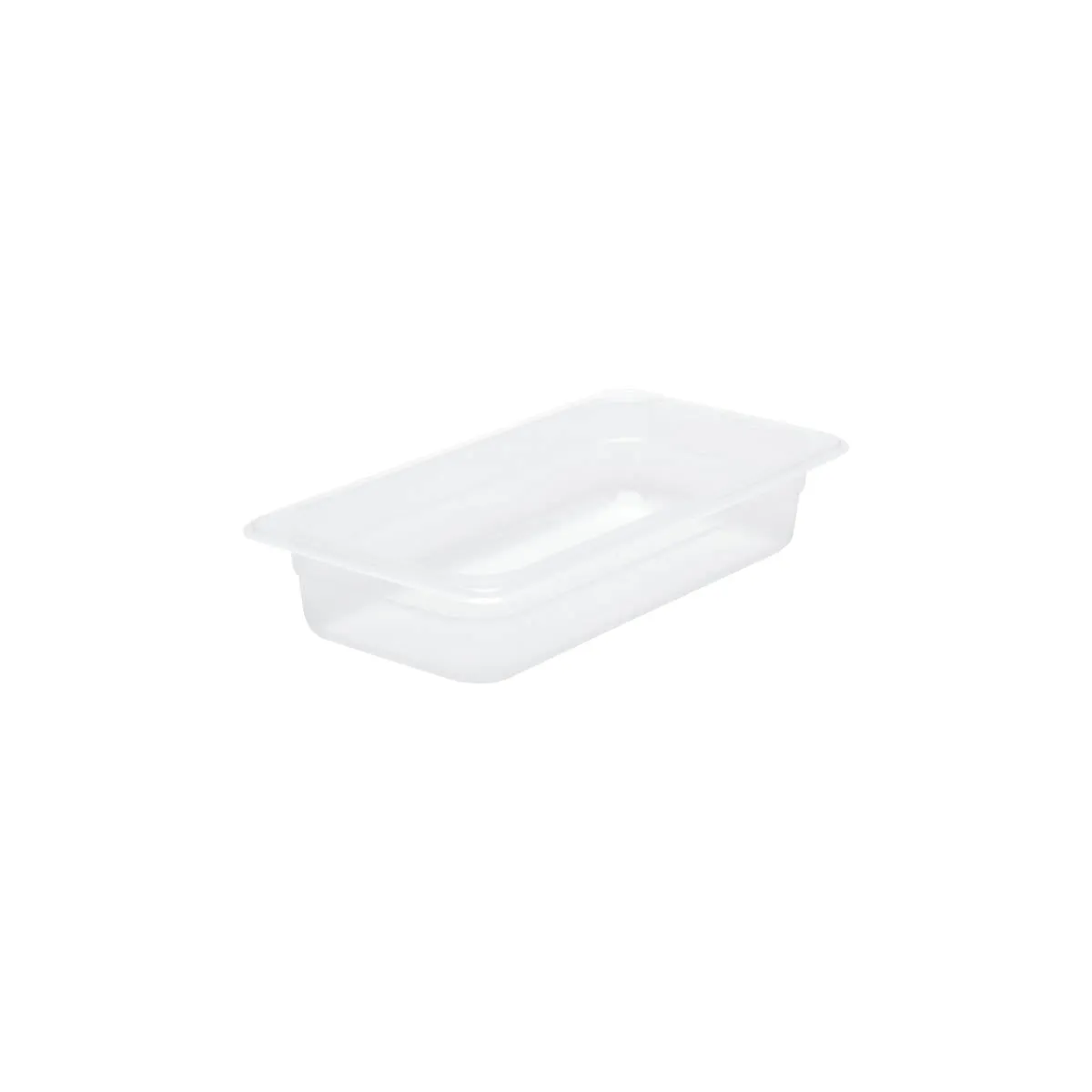 CHEF INOX GN STORAGE CONTAINER-POLYPROP GN 1/3 x65mm CLEAR (*CPP-13065*) =  1 X EACH