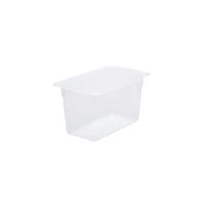 CHEF INOX GN STORAGE CONTAINER-POLYPROP GN 1/4 x150mm CLEAR (*CPP-14150*) = 1 X EACH