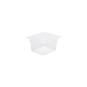 CHEF INOX GN STORAGE CONTAINER-POLYPROP GN 1/6 x100mm CLEAR (*CPP-16100*) = 1 X EACH
