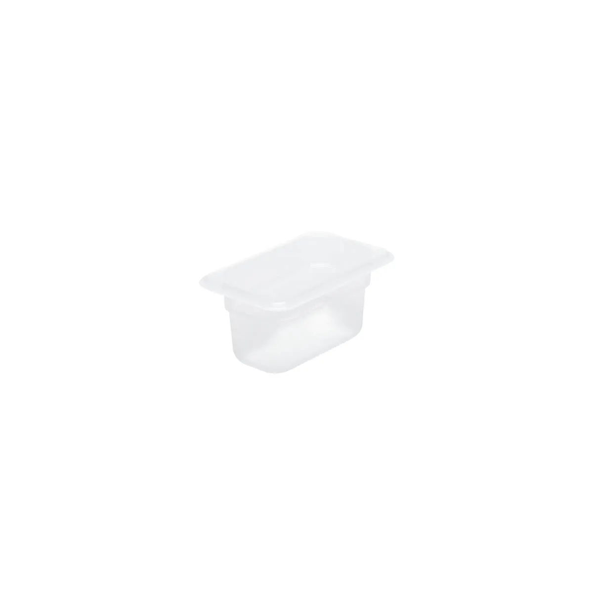 CHEF INOX GN STORAGE CONTAINER-POLYPROP GN 1/9 x150mm CLEAR (*CPP-19150*) =  1 X EACH