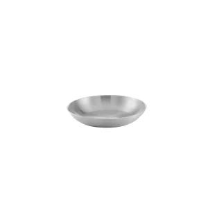 CHEF INOX ROUND SERVING/SEAFOOD BOWL ALUMINIUM 180x28mm (*06910*) = 1 X EACH