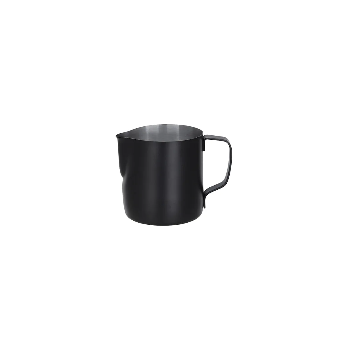 BREW MILK FROTHING JUG S/S 350ml POWDER COAT BLACK (*BW9200*) = 1 X EACH
