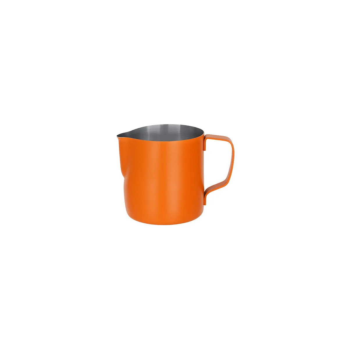 BREW MILK FROTHING JUG S/S 350ml POWDER COAT ORANGE (*BW9203*) = 1 X EACH