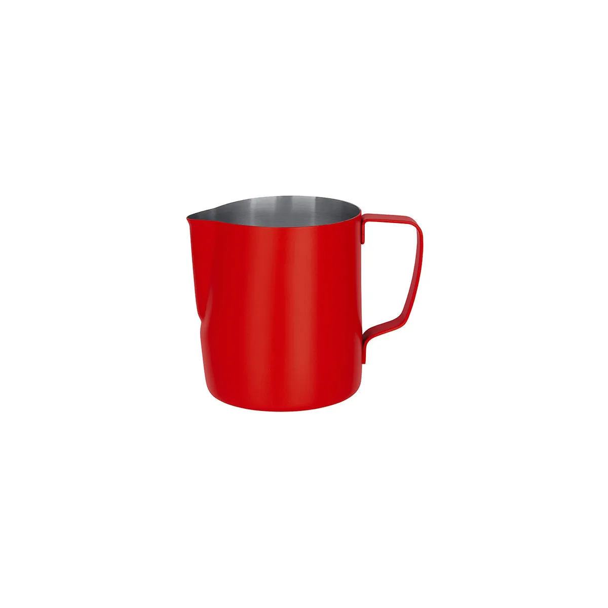 BREW MILK FROTHING JUG S/S 600ml POWDER COAT RED (*BW9225*) = 1 X EACH