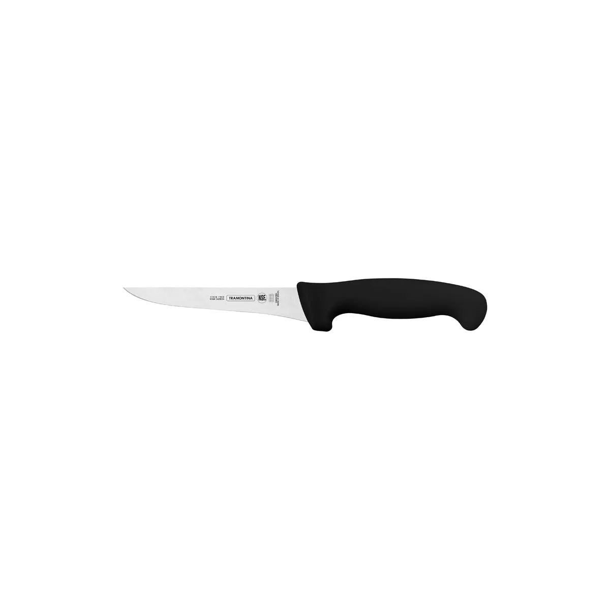 TRAMONTINA PROF BONING KNIFE STRA EDGE STIFF 120mm BLK H/S (*TM24602/105*) = 1 X EACH