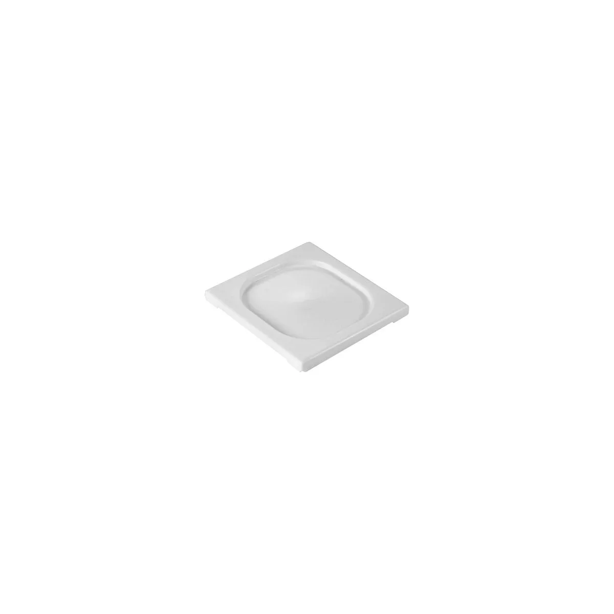 LID-POLYPROP GN 1/6 WHITE (*PPL-16W*) =  1 X EACH