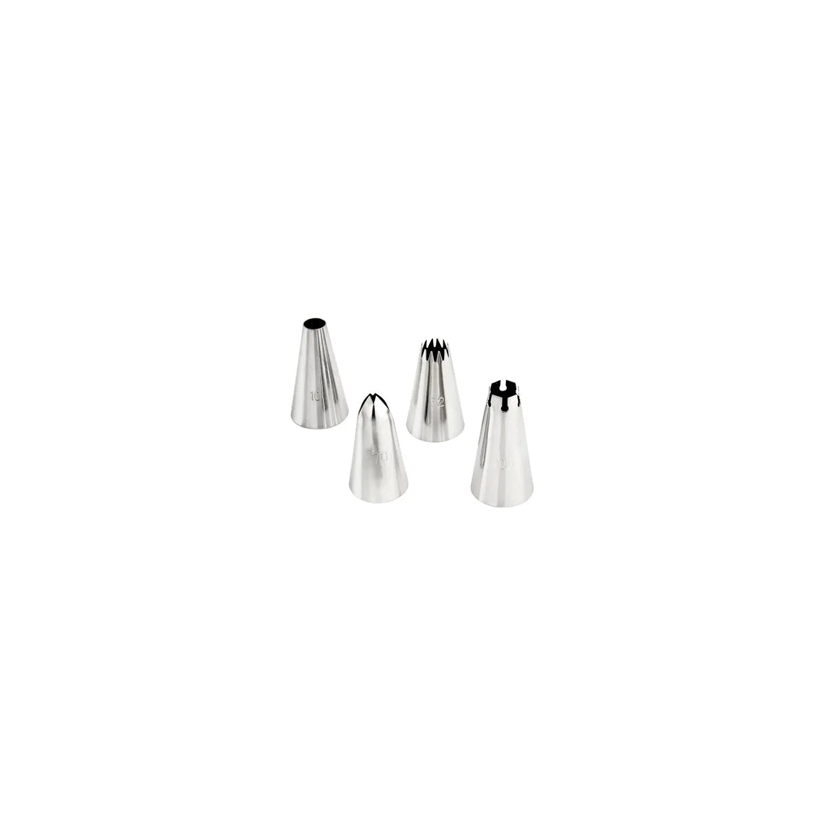 WILTSHIRE BORDER DECORATING TIPS 4PC SET (*WLT40724*) = PACK OF 6 X SETS