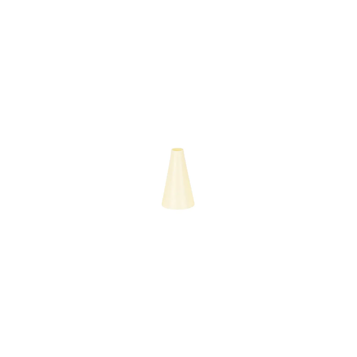 CHEF INOX THERMO DECORATING TUBE PLAIN  PLASTIC 9mm WHITE (*00749-P*) =  1 X EACH