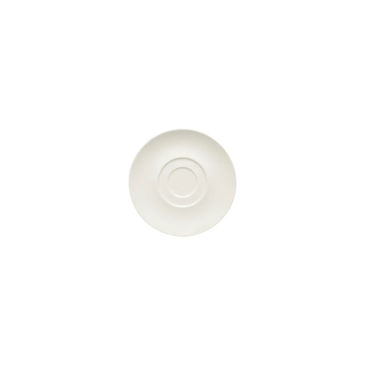 BAUSCHER PURITY COUPE SAUCER w/2 WELLS 160mm (*BHS6696819*) = PACK OF 12 X EACHES