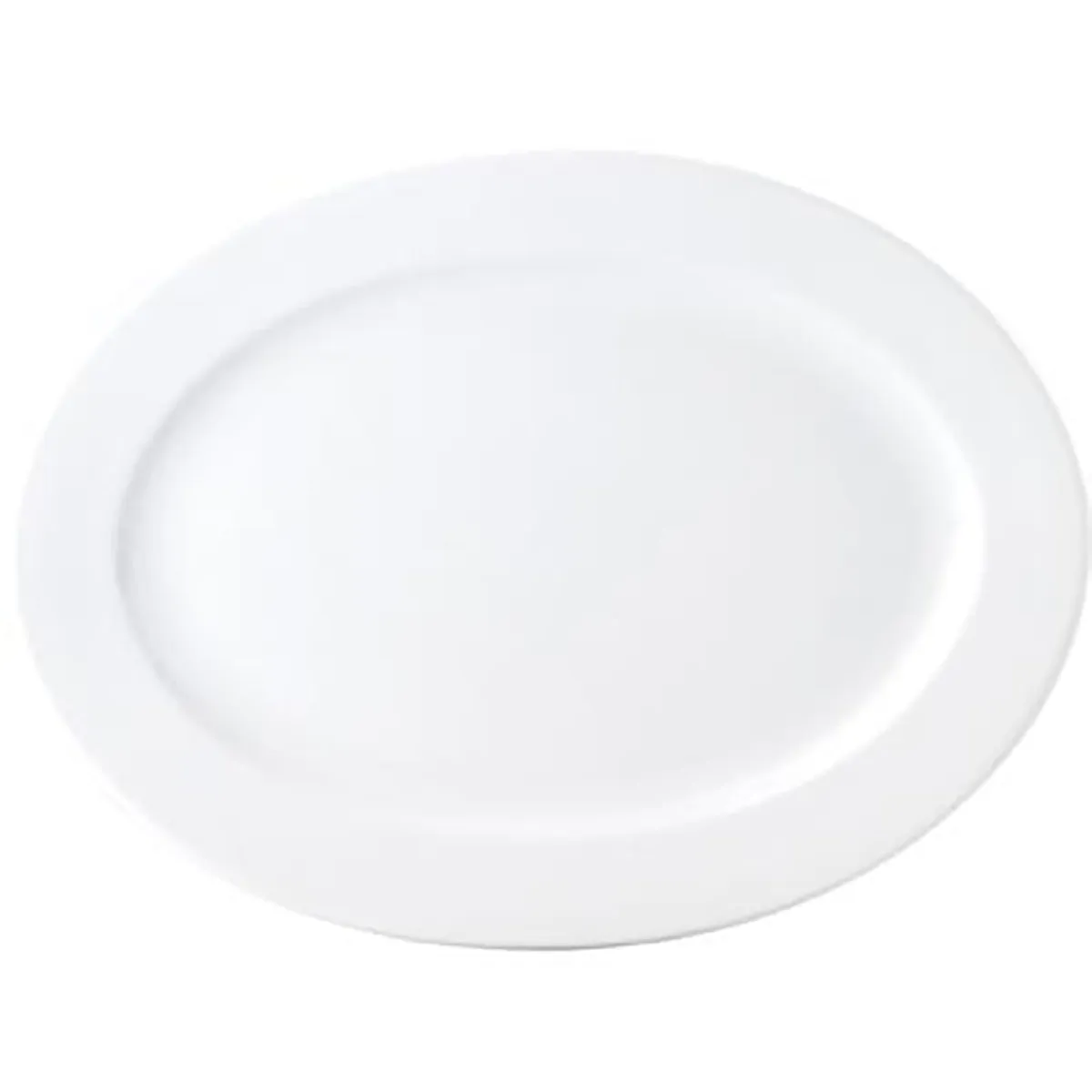 PLATTER-OVAL-200mm CHELSEA RIM SHAPE (4027) (*94060*) = PACK OF 12 X EACHES