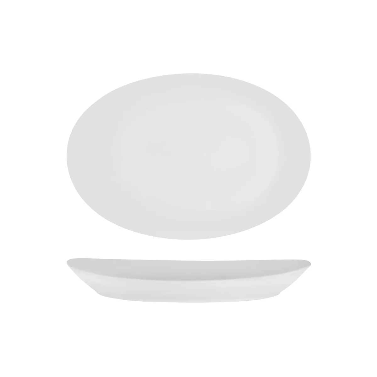 OVAL PLATTER-345mm COUPE CHELSEA (0223) (*94156*) = PACK OF 12 X EACHES