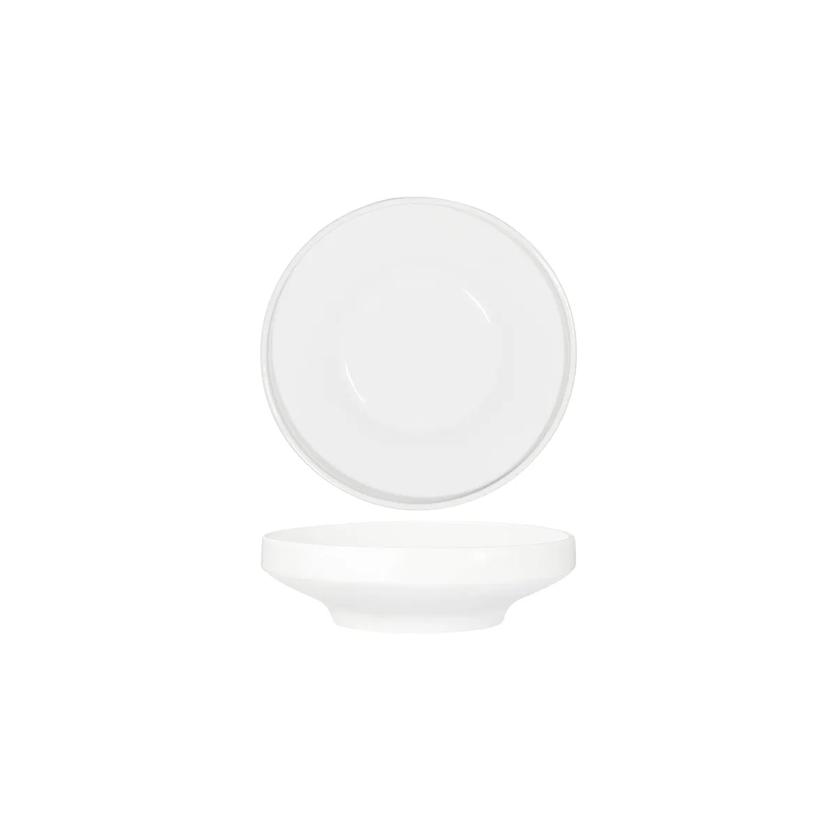 TABLEKRAFT CORE WHITE ROUND BOWL FOOTED 210x62mm (*91085*) = PACK OF 3 X EACHES