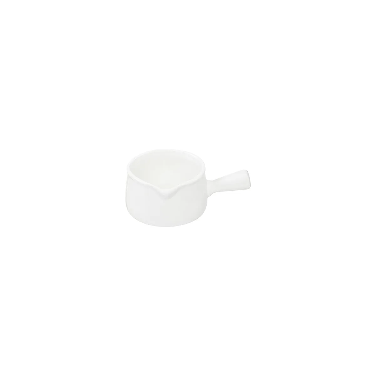 TABLEKRAFT CORE WHITE SAUCE POURING WITH HANDLE 118x85x27mm (*92043*) = PACK OF 6 X EACHES