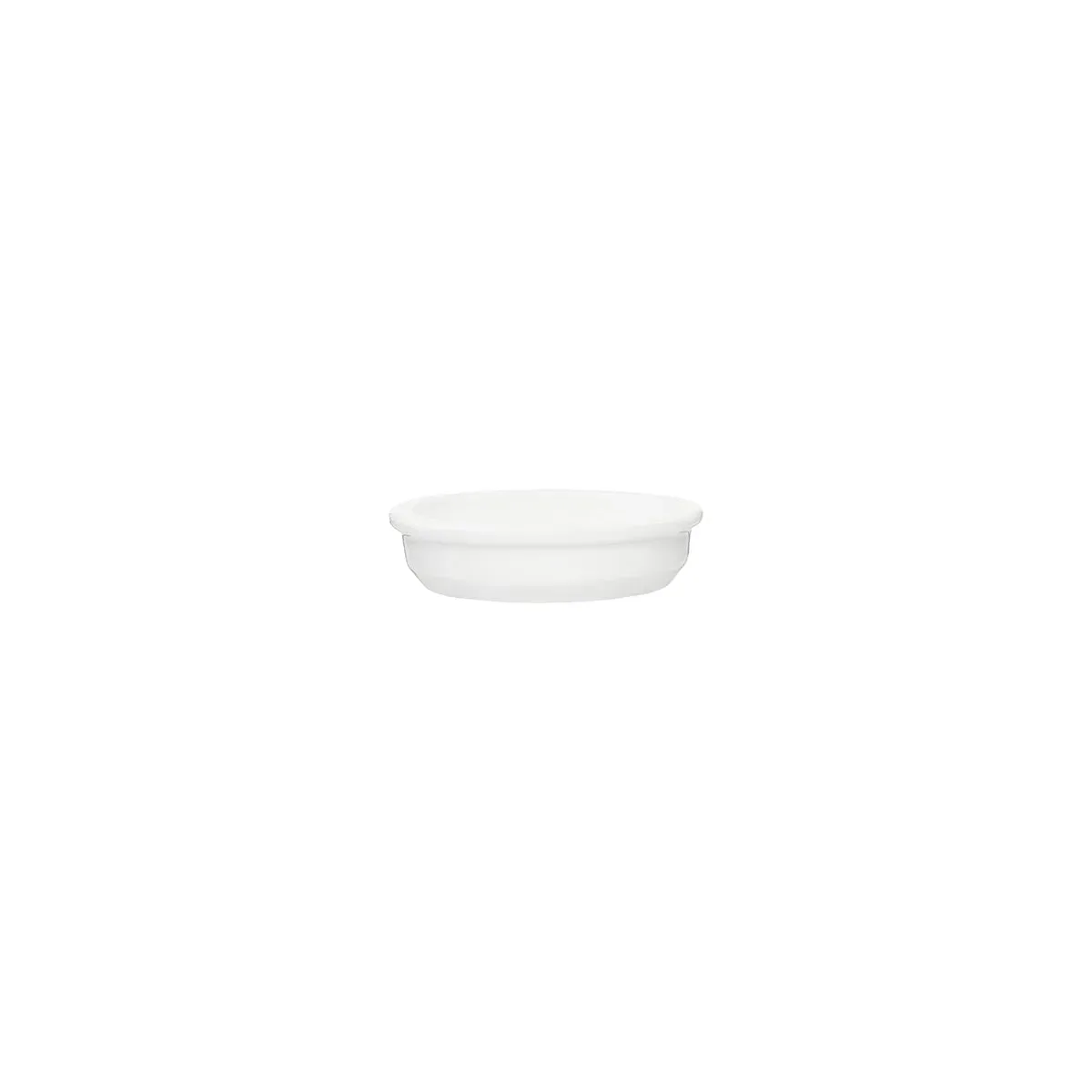 TABLEKRAFT CORE WHITE BUTTER/SAUCE DISH -75x20mm (*92040*) = PACK OF 12 X EACHES