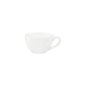 TABLEKRAFT CORE WHITE CAPPUCCINO CUP TAPERED 220ml, 118x72mm (*92084*) = PACK OF 6 X EACHES