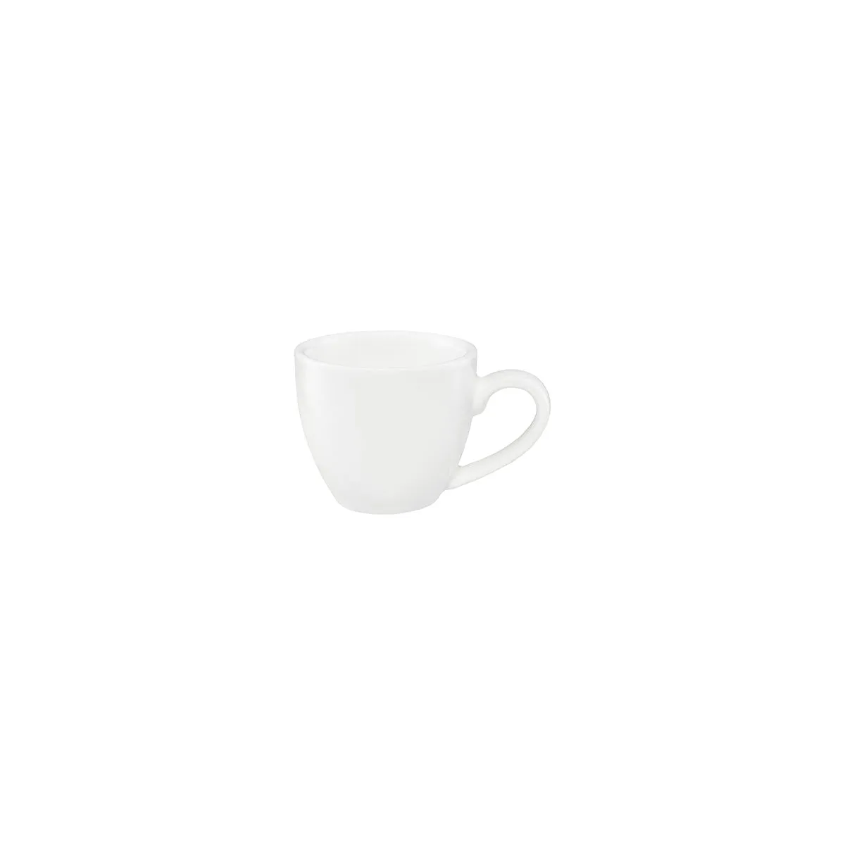 TABLEKRAFT CORE WHITE ESPRESSO CUP TAPERED 70ml (*92080*) = PACK OF 12 X EACHES