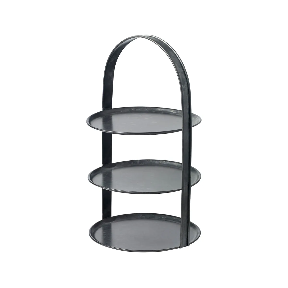 CHEF INOX CONEY IS GALV BLK TEA STAND 3-TIER FIXED 310x510mm (*78787*) =  1 X EACH