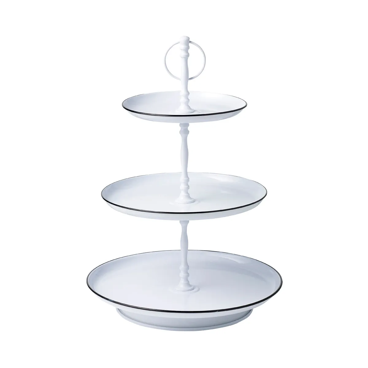 CHEF INOX CONEY IS WHITE TEA STAND 3-TIER (18/25/31)x470mm (*78786*) =  1 X EACH