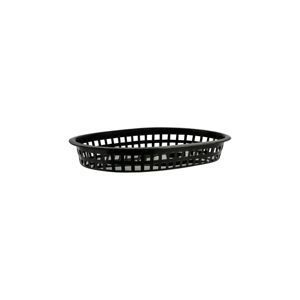 CHEF INOX CONEY IS PLASTIC RECT BASKET 270x180x40mm BLK (*78707*) = EACH = 1 / PACK = 12 X EACHES