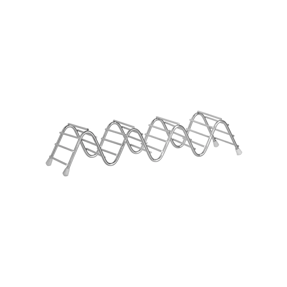 CHEF INOX CONEY IS 3-COMP WIRE TACO HOLDER/STAND 245x60x65mm (*78709*) = PACK OF 12 X EACHES