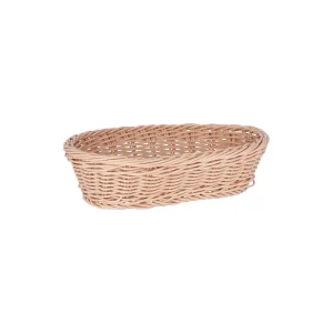 CHEF INOX OVAL BREAD BASKET POLYPROPYLENE 250x175x60mm (*04063*) = PACK OF 6 X EACHES