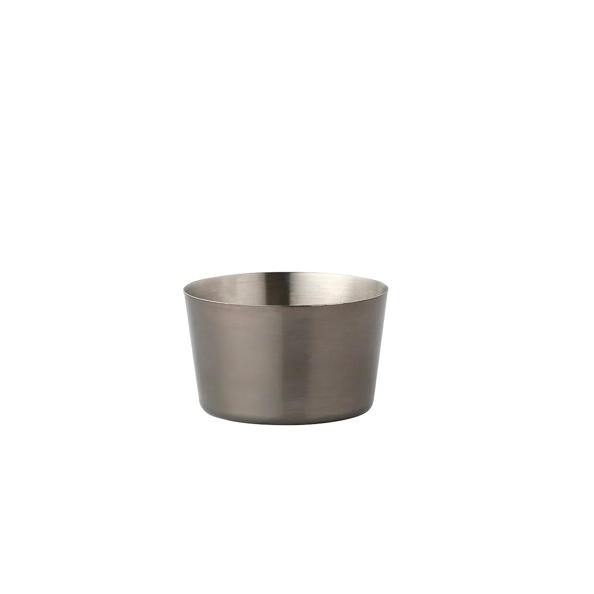 CHEF INOX MINIATURE SAUCE PAN W/O HDL SATIN S/S 100mm (*MINI-08294*) = PACK OF 12 X EACHES
