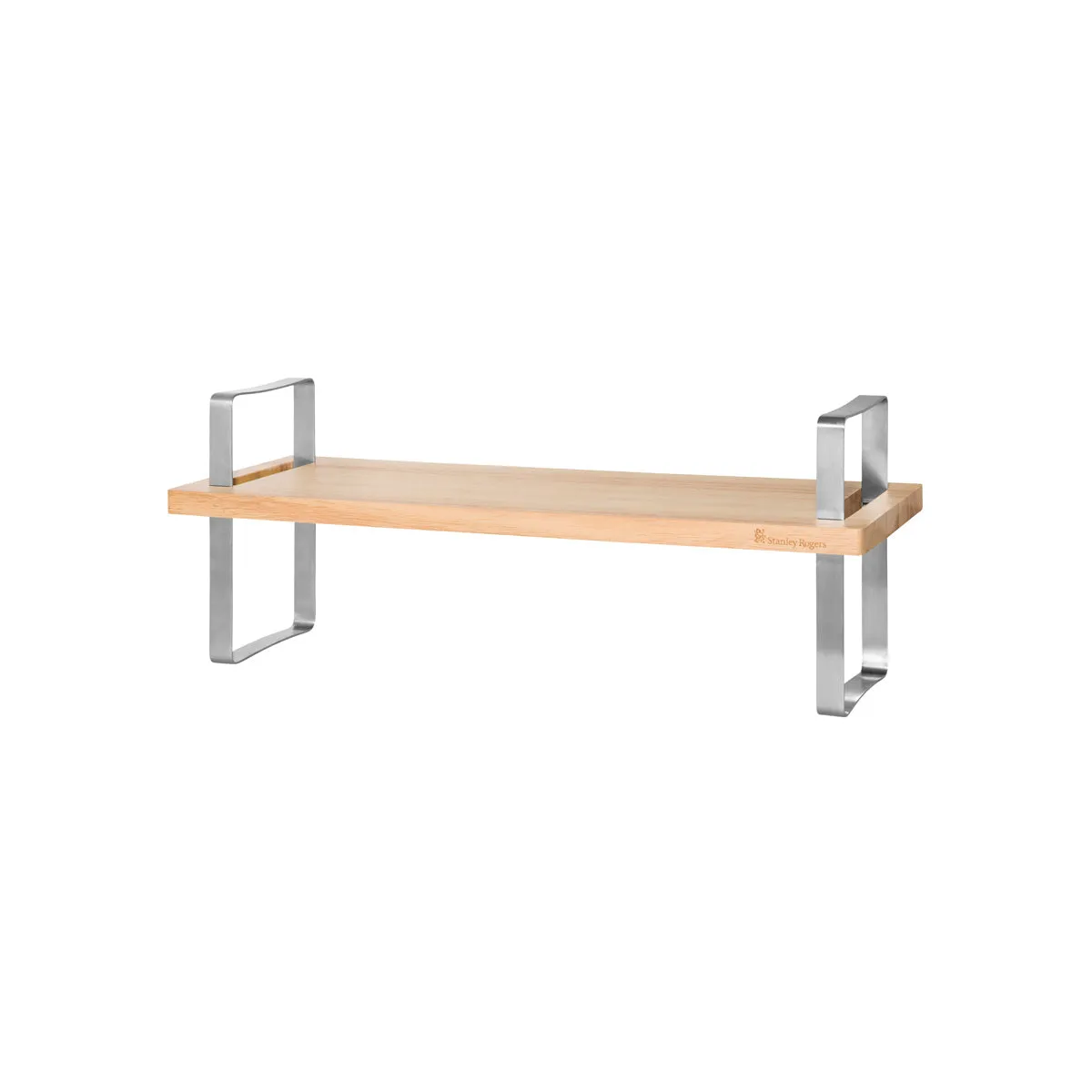 STANLEY ROGERS MULTI HEIGHT BUFFET STAND SS/WOOD 550x200x20m (*SR50775*) = PACK OF 4 X EACHES