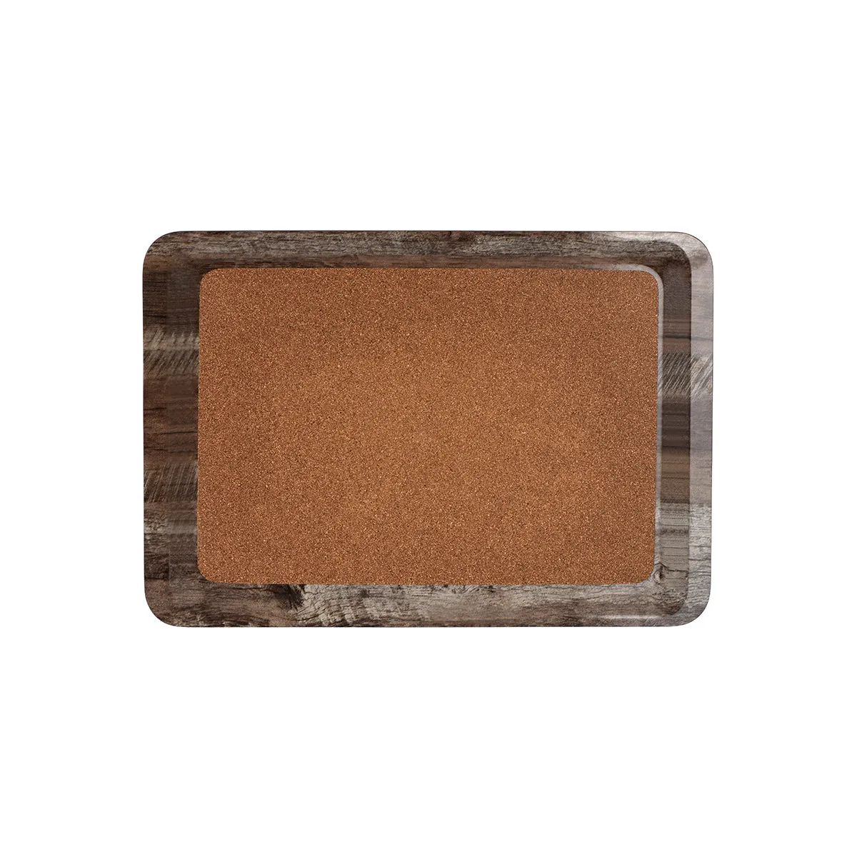 KOCEL RECTANGULAR TRAY-CORK 370x530mm LIDYA (*KCCOP370530/LD-CK*) = PACK OF 24 X EACHES
