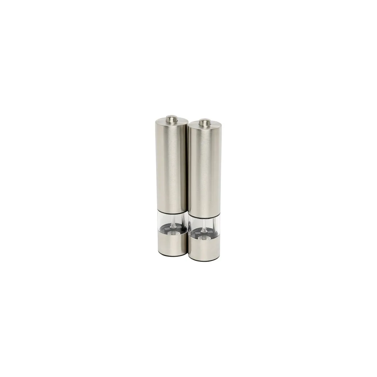 WILTSHIRE ELECTRIC STAINLESS STEEL MILL 2PC SET 220mm (*WLT48068*) = PACK OF 4 X SETS