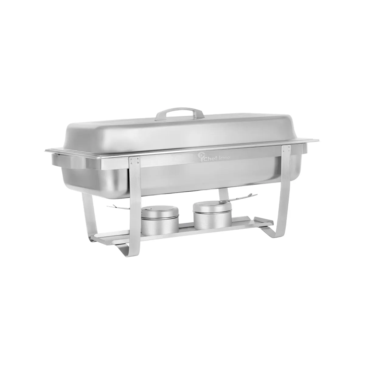 CHEF INOX CHAFER ECONOMY DELUXE STACK S/S 1/1 600x355x240mm (*54800*) = 1 X SET