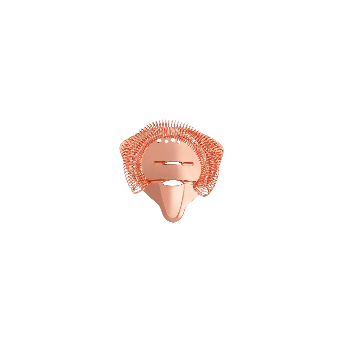 ZANZI PRO-STRAINCOCKTAIL STRAINER ROSE GOLD 110x106x34mm (*Z0324*) =  1 X EACH