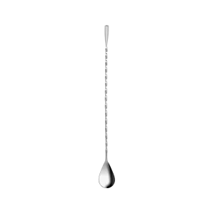 ZANZI TEAR DROP BAR SPOON S/S 300x29mm (*Z0631*) = 1 X EACH